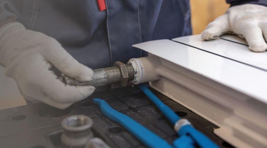 Professional water heater repair services in Blue Grass, IA